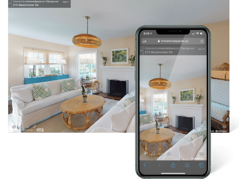 New Path Title Matterport Promotion Immersive Spaces Real Estate